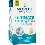 Nordic Naturals Ultimate Omega-D3 риб'ячий жир 1280мг 60 м'яких гелів Лимон