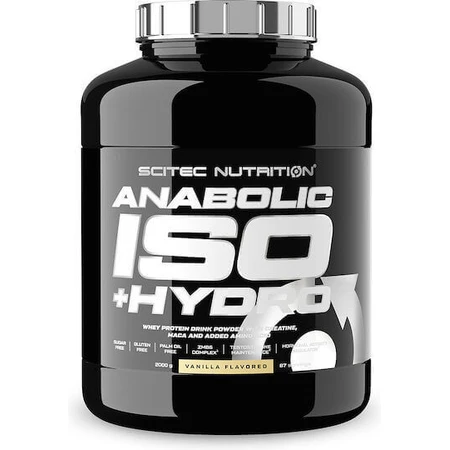 Scitec Nutrition Anabolic Iso+hydro с клубничным вкусом 2 кг: цены и характеристики