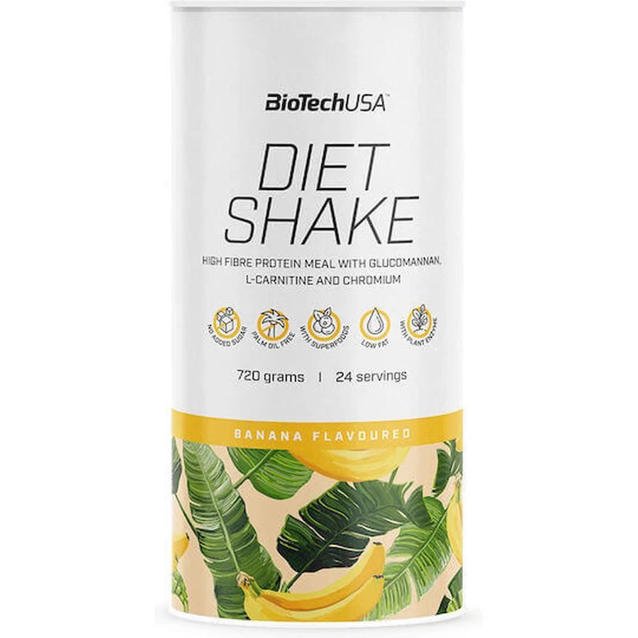 Biotech USA Diet Whey Protein Shake со вкусом банана 720 гр.: цены и характеристики