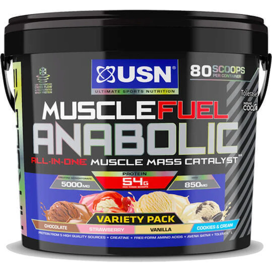 USN Muscle Fuel Anabolic Creatine & Flavor Мультиароматизований креатин USN Muscle Fuel Anabolic Creatine & Flavor 4 кг: ціни та характеристики