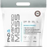 PhD Mass & Strength Удосконалена маса з креатином та смаком розкішної ванілі 5,4 кг