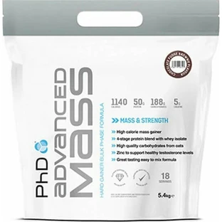PhD Mass & Strength Удосконалена маса з креатином та смаком розкішної ванілі 5,4 кг
