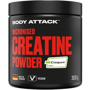 Body Attack Микронизированный креатин в порошке Creapure® 300 гр
