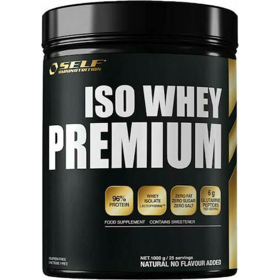 Самостійне всебічне харчування Ιso Whey Premium Сироватковий протеїн Сироватковий протеїн без глютену та лактози з натуральним смаком 1 кг: ціни та характеристики