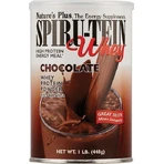 Nature's Plus Spiru-Tein Whey Shake Сироватковий протеїн без глютену з шоколадним смаком 448гр: ціни та характеристики