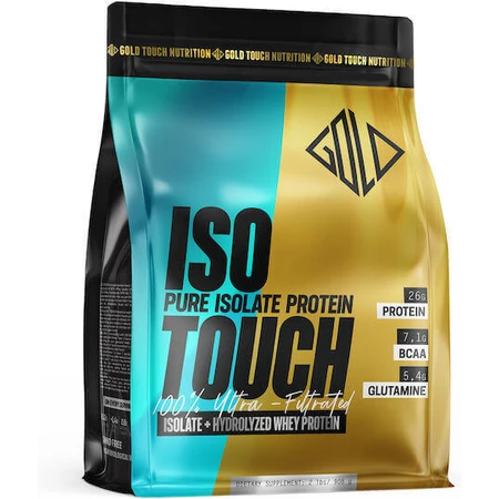 GoldTouch Nutrition Iso Touch 86% сироватковий протеїн без глютену зі смаком шоколадного тістечка та горіхів 908гр: ціни та характеристики