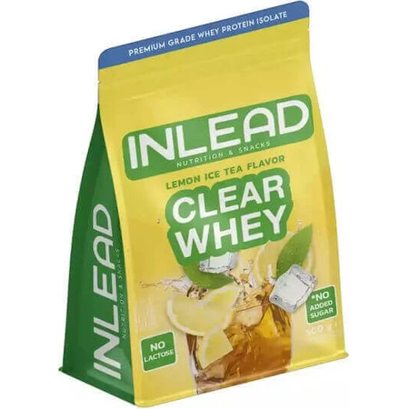Inlead Nutrition Прозорий органічний сироватковий протеїн зі смаком лимонного холодного чаю 500гр: ціни та характеристики