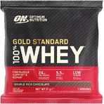 Optimum Nutrition Gold Standard 100% сывороточный протеин со вкусом шоколада Double Rich Chocolate 31гр: цены и характеристики