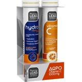 Pharmalead Promo Hydro Energy Electrolytes Lemon 20 Effervescent Tablets & Vitamin C 1000mg Orange 20 Effervescent Tablets
