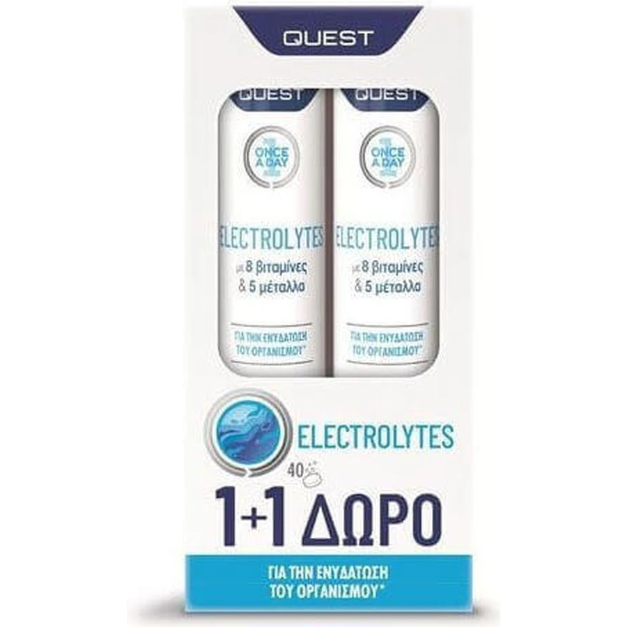 Quest Once A Day Lemon Lime 2x10 шипучих таблеток: цены и характеристики