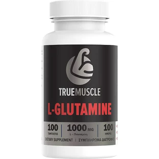 True Muscle L-Glutamine 1000 мг 100 капсул