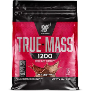 BSN True Mass 1200 М'язова маса та відновлення зі смаком шоколадного молочного коктейлю 4,8 кг