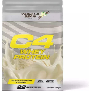 Cellucor C4 Whey Protein Сывороточный протеин без глютена со вкусом ванильных бобов 759гр