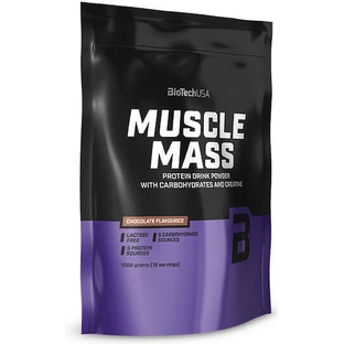 Biotech USA Muscle Mass с безлактозным креатином со вкусом шоколада 1 кг