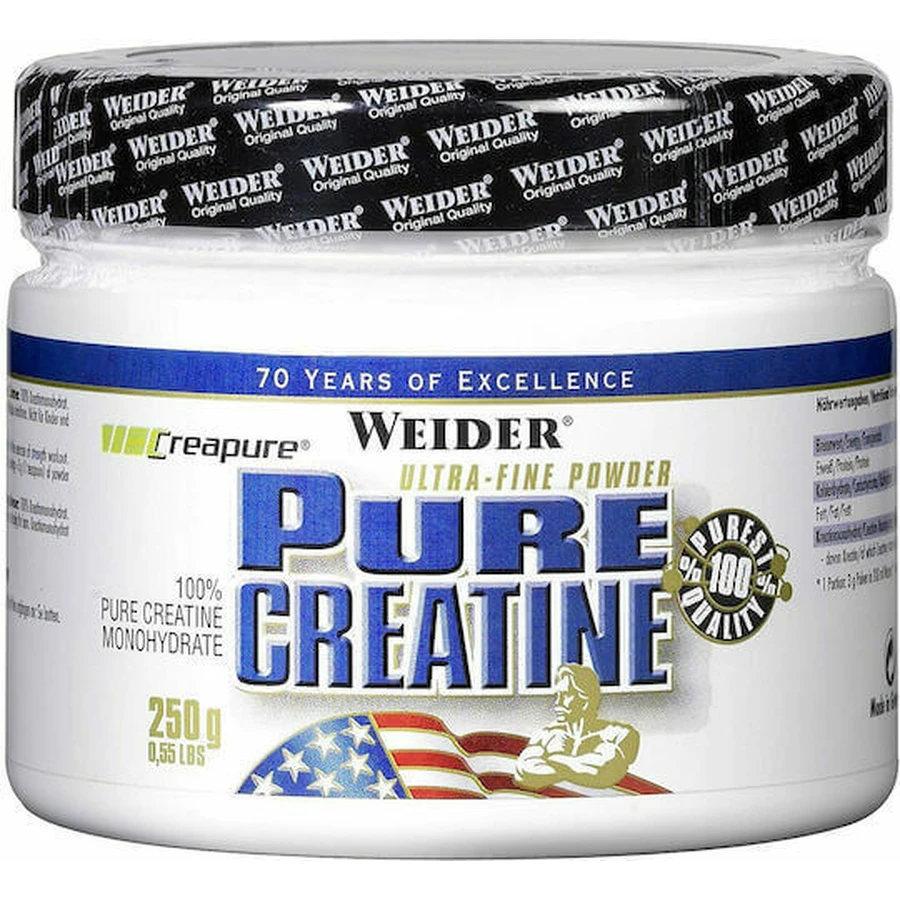 Weider Pure Creatine Unflavoured 250гр: цены и характеристики