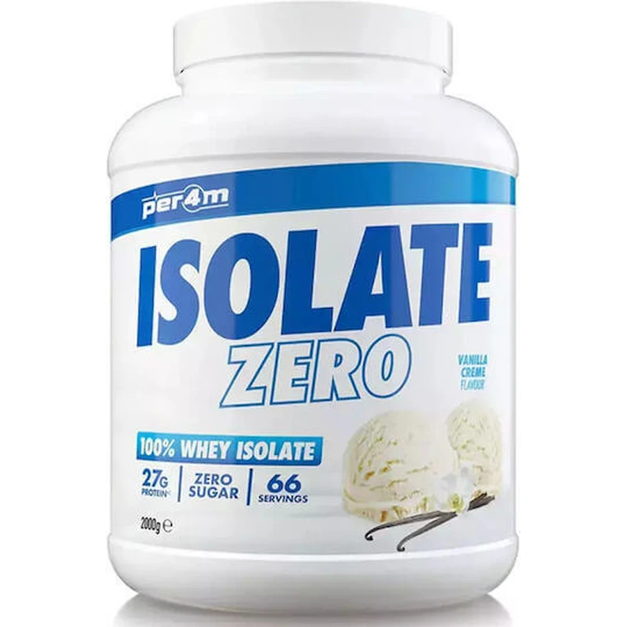 Per4m Isolate Zero Изолят сывороточного протеина со вкусом VANILLA CREME 2 кг: цены и характеристики