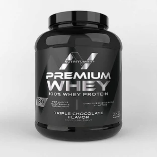 Nutriyummy Premium Whey Сывороточный протеин со вкусом тройного шоколада 2 кг