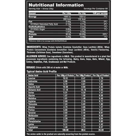 Universal Nutrition Animal Whey Protein Сироватковий протеїн зі смаком полуниці 2,3 кг: ціни та характеристики