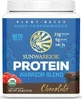Растительная смесь Sunwarrior Warrior Blend органическая без глютена и лактозы со вкусом шоколада 375 гр.