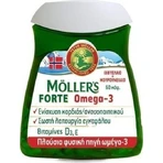 Moller's Forte Omega 3 Cod Liver and Fish Oil Suitable for children 60 caps Unflavoured: цены и характеристики
