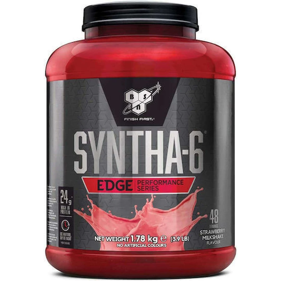 BSN Syntha-6 Edge зі смаком полуничного молочного коктейлю 1,87 кг: ціни та характеристики
