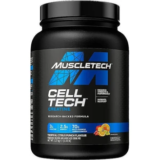 MuscleTech Celltech Creatine Punch с тропическим цитрусом 2270 гр.