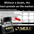 Self Omninutrition Iso Whey Premium Органічний сироватковий протеїн Сироватковий протеїн без глютену та лактози зі смаком білого шоколаду / полуниці 1 кг: ціни та характеристики