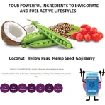 Sunwarrior Warrior Blend Organic Gluten & Lactose Free с ванильным вкусом 750 гр.: цены и характеристики