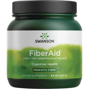 Пробіотик Swanson FiberAid з модрини арабіногалактан 250гр