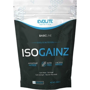 Evolite Isogainz без глютену та лактози зі смаком фундука та волоського горіха 1 кг