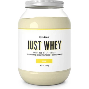 GymBeam Just Whey Сироватковий протеїн зі смаком банана 1 кг