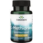 Swanson Pure L-метіонін 500 мг 30 капсул без смаку: ціни та характеристики