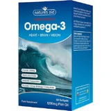Natures Aid Super Strength Omega 3 Fish Oil 1200mg 60 softgels Unflavoured