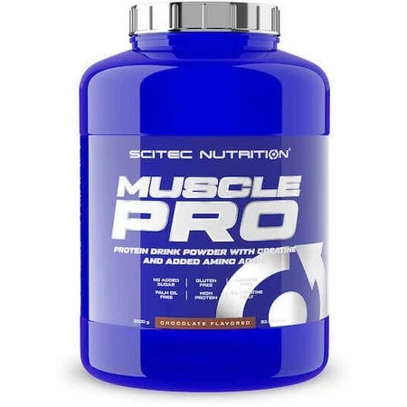 Scitec Nutrition Muscle Pro с креатином без глютена и лактозы со вкусом шоколада 2,5 кг: цены и характеристики