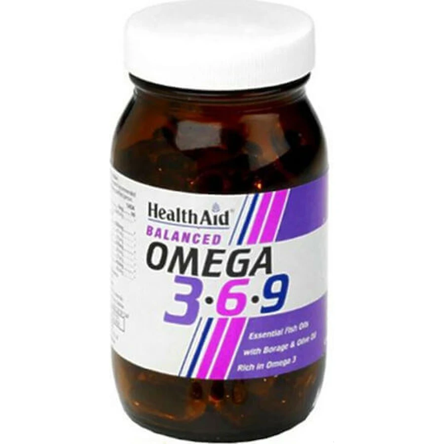 Health Aid Balanced Omega 3 6 9 90 softgels Unflavoured: цены и характеристики