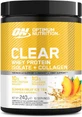 Optimum Nutrition Ізолят сироваткового протеїну + колаген без лактози зі смаком літнього фруктового чаю з льодом 240гр