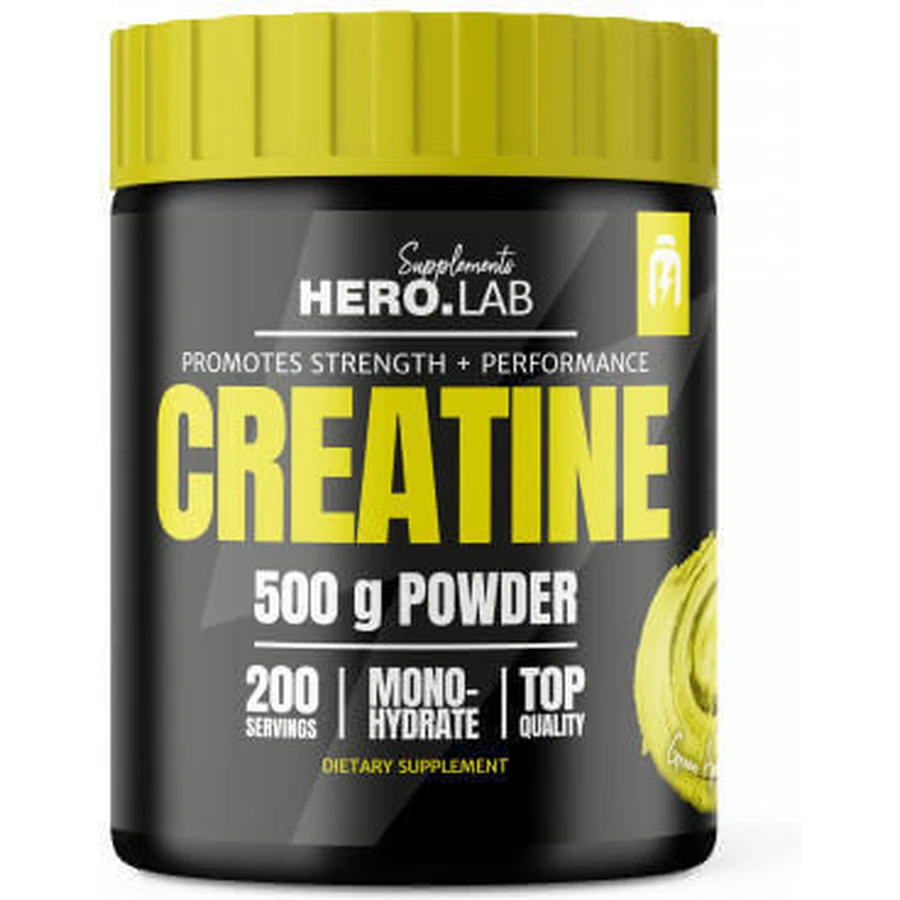 Hiro.Lab Creatine Monohydrate Green Apple Sorbet 500гр: цены и характеристики