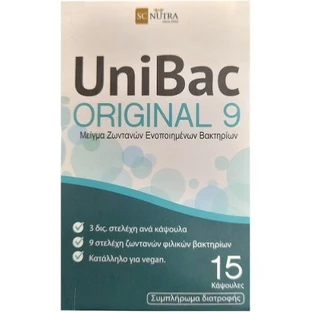 Водопад UniBac Original 9 Пробиотики 15 капс