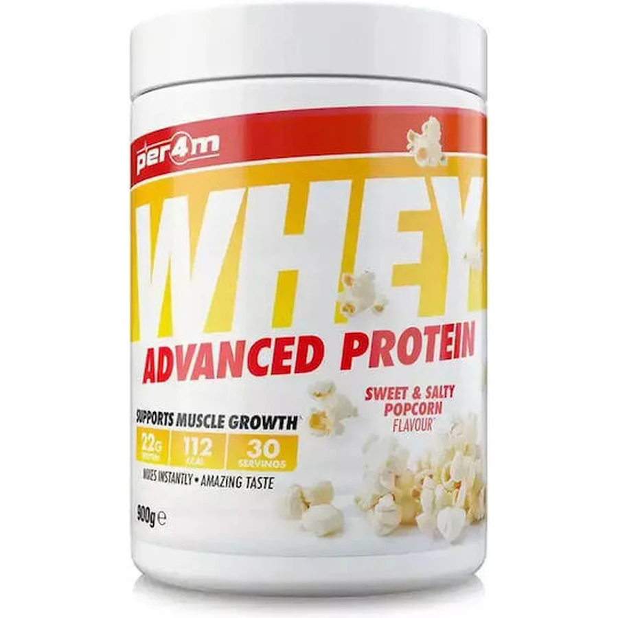 Per4m Whey вдосконалений сироватковий протеїн зі смаком солодкого солоного попкорну 900гр: ціни та характеристики