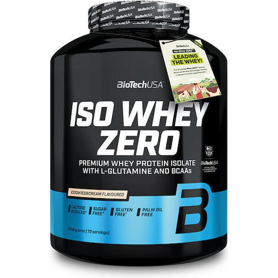 Biotech Usa Iso Whey Iso Zero 1816г полуниця та шейкер Biotech Usa Wave Shaker 600мл чорно-копчений в індивідуальній упаковці: ціни та характеристики