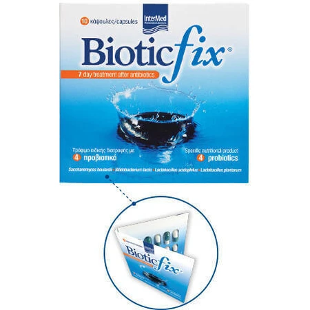 InterMed Bioticfix During & After Probiotic 10 капс.: ціни та характеристики