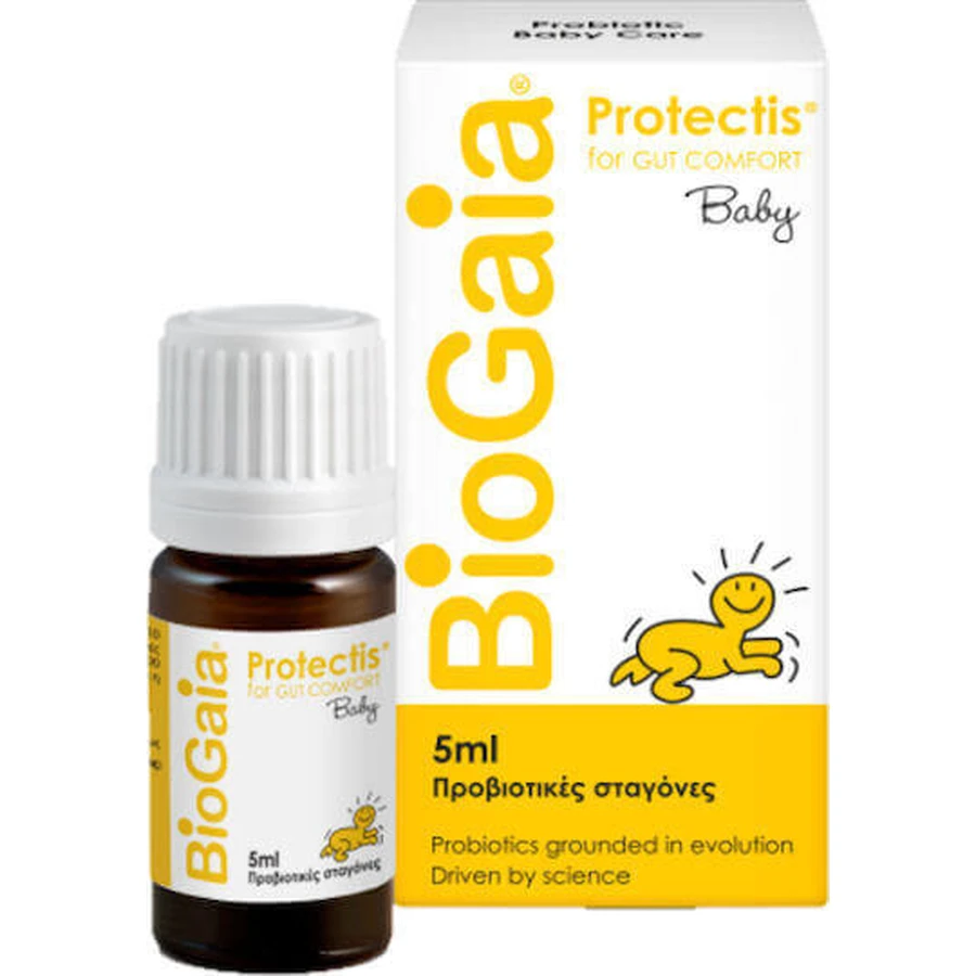 Пробіотичні дитячі краплі BioGaia Protectis Baby 5 мл: ціни та характеристики