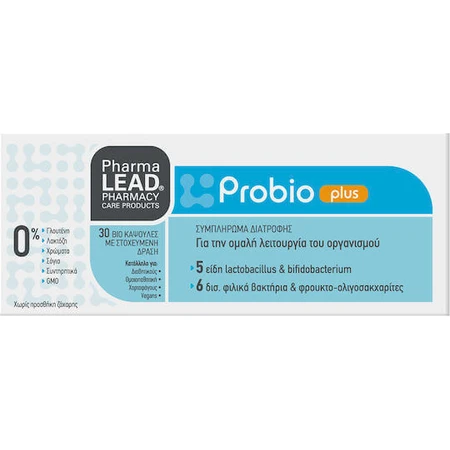 Pharmalead Probio Plus Пробиотики 30 капс: цены и характеристики