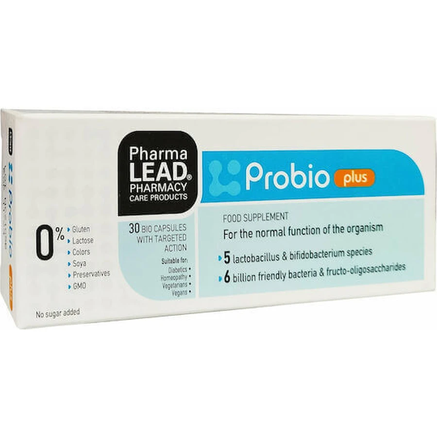 Pharmalead Probio Plus Пробиотики 30 капс: цены и характеристики