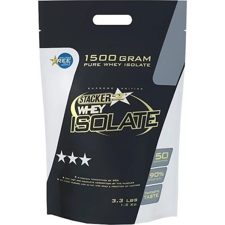 Stacker 2 Whey Изолят сывороточного протеина со вкусом ванили 1,5 кг: цены и характеристики