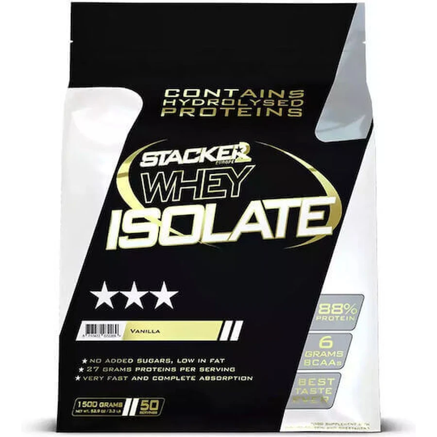 Stacker 2 Whey Изолят сывороточного протеина со вкусом ванили 1,5 кг: цены и характеристики