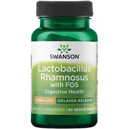 Swanson Lactobacillus Rhamnosus With FOS Probiotic 60 caps: цены и характеристики