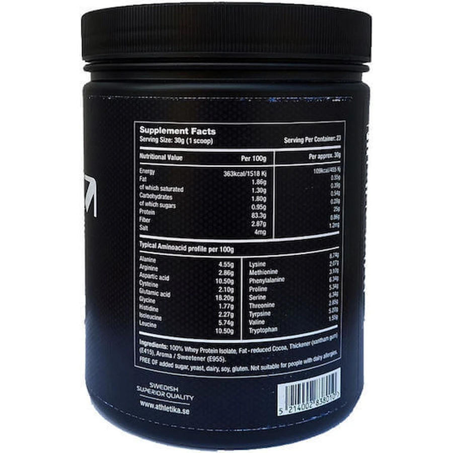 Athletika Sport Nutrition Сывороточный протеин со вкусом шоколада 700 гр.: цены и характеристики