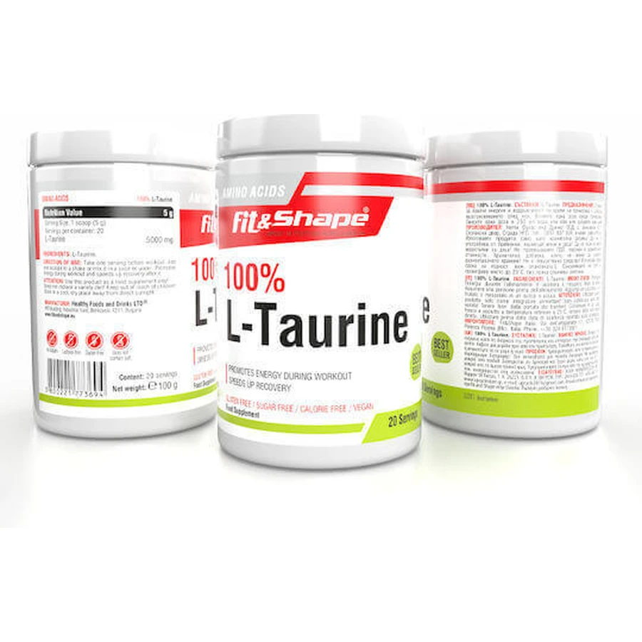 Fit & Shape L-таурин 100гр: цены и характеристики