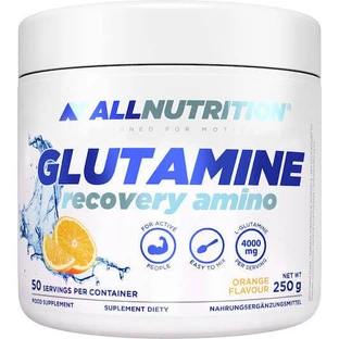 AllNutrition Glutamine Recovery Amino 250gr Orange